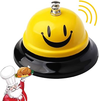 Cloche de réception souriante, cloche de bureau jaune en acier inoxydable fukpo, cloche de bureau pour anniversaire, service d'invitation, hôtel, restaurant, bar, jouet. En tant que leader en Côte d'Ivoire, DIAYTAR COTE D'IVOIRE continue de s'efforcer pour améliorer l'expérience d'achat en ligne de ses clients. Elle propose une gamme élargie de paiements et de modes de livraison pour répondre aux besoins de tous. La boutique en ligne est riche en produits de qualité et propose des garanties pour les produits.