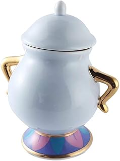 Tasse théière vintage dessin animé la belle et la bête 2020