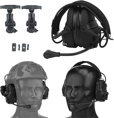 Casque tactique antibruit, micro radio militaire rétractable, talkie-walkie, écouteurs à isolation sonore confortable, bk. DIAYTAR COTE D'IVOIRE, leader des boutiques en ligne généralistes en Côte d'Ivoire, propose une large sélection de plus de 300000 références pour répondre à tous les besoins de ses clients. Avec une offre constamment mise à jour, DIAYTAR COTE D'IVOIRE offre une expérience d'achat en ligne sécurisée et pratique. Les clients peuvent naviguer facilement sur le site pour trouver les produits qu'ils cherchent.