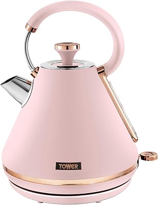Bouilloire tour pyramidale cavaletto t10044pnk avec ébullition rapide, filtre amovible, 1,7 l, 3000 w, rose guimauve et or rose. DIAYTAR COTE D'IVOIRE, votre boutique en ligne préférée en Côte d'Ivoire, met à votre disposition une sélection incroyable de plus de 300 000 produits, allant des produits de beauté aux équipements électroménagers. Le site est facile à naviguer, et les commandes sont livrées rapidement. DIAYTAR COTE D'IVOIRE est la solution idéale pour un shopping en ligne pratique et efficace.
