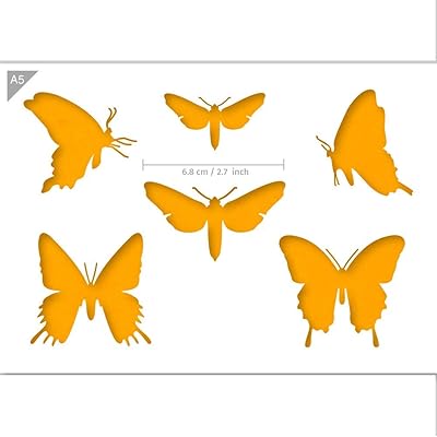 Pochoir papillons qbix - format a5 - réutilisable pour les enfants - pochoir diy écologique pour la peinture, la pâtisserie, l'artisanat, les murs, les meubles. Diaytar Côte d'Ivoire est une boutique en ligne généraliste qui propose plus de 300 000 références de produits. Elle est leader dans son domaine en Côte d'Ivoire et offre une grande variété de choix aux consommateurs. Les clients peuvent trouver tout ce dont ils ont besoin en un seul endroit.