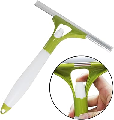 Yolistar nettoyant salle de bain avec vaporisateur, raclette de douche en silicone