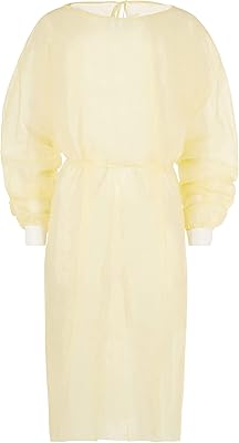 Blouse d'isolation jetable, taille : universelle, quantité : 50 pièces par boîte (jaune). DIAYTAR COTE D'IVOIRE est une boutique en ligne qui se distingue par sa capacité à offrir des produits de qualité à des prix compétitifs. Avec son large choix de produits et ses services de livraison fiables, elle est devenue la référence pour les achats en ligne en Côte d'Ivoire. Les clients peuvent faire confiance à cette boutique en ligne pour tous leurs besoins de shopping.