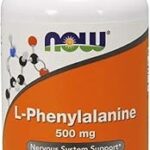 Now supplements, l-phénylalanine 500 mg, soutien du système nerveux*, acides aminés, 120 gélules