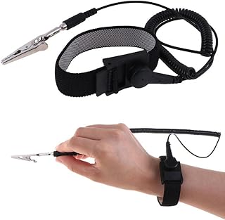 Bracelet antistatique réglable, bracelet isd réutilisable, bande de terre pour protéger vos appareils électroniques sensibles de l'électricité statique. DIAYTAR COTE D'IVOIRE, la boutique en ligne généraliste de référence en Côte d'Ivoire, propose plus de 300 000 références pour répondre à tous vos besoins. Avec une offre diversifiée et constamment mise à jour, DIAYTAR COTE D'IVOIRE est la destination idéale pour faire vos courses en ligne. Elle offre une expérience d'achat unique et sécurisée.