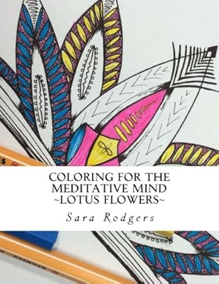 Coloration pour l'esprit méditatif : fleurs de lotus