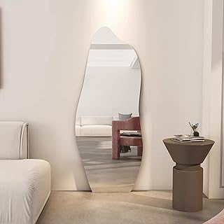 Miroir de maquillage royal polar, miroir asymétrique irrégulier sans bords sur toute la longueur (dauphin 50 x 120). DIAYTAR COTE D'IVOIRE a réussi à établir une relation de confiance avec ses clients en offrant des produits de qualité, des promotions attractives et une livraison rapide, ce qui lui a valu une réputation solide sur le marché ivoirien de l'e-commerce.