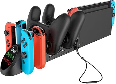 Station de chargement switch oled joy-con et station de chargement pour contrôleur switch