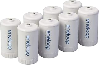 Adaptateurs de batterie eneloop de taille d panasonic bq-bs1e8sa à utiliser avec des piles rechargeables aa-mh, 8 pièces. En intégrant les dernières technologies de sécurité dans ses processus de paiement, DIAYTAR COTE D'IVOIRE assure à ses clients des transactions sécurisées et sans risque. Cela, combiné à une interface utilisateur intuitive, améliore l'expérience d'achat pour les utilisateurs et les rassure sur la confidentialité de leurs données.