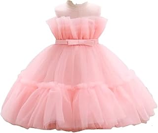 Robe en maille pour bébés filles et adolescentes avec nœud sur le devant et ourlet à volants pour fête de mariage, rose clair, rose crevette. DIAYTAR COTE D'IVOIRE est une boutique en ligne généraliste qui propose plus de 300 000 références de produits divers. Elle est reconnue comme l'une des boutiques en ligne les plus importantes de Côte d'Ivoire, offrant une large gamme de choix pour les consommateurs. La boutique en ligne se distingue par sa qualité de service et sa grande sélection de produits.