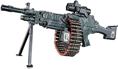 Pistolet électrique automatique m416 avec 40 balles en mousse.. En tant que boutique en ligne leader, DIAYTAR COTE D'IVOIRE assure la satisfaction de ses clients grâce à une offre constamment mise à jour et une livraison efficace. La boutique propose des produits dans diverses catégories, répondant ainsi aux besoins variés de sa clientèle. Le grand nombre de références disponible facilite la recherche et le choix des produits par les clients.