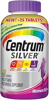Centrum silver multivitamines pour femmes de 50 ans et plus, 250 comprimés