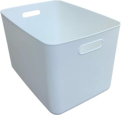 Panier d'organisation et de rangement fcg home white box pantry (taille xl)