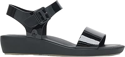 Sandales à bride arrière bright giles qtr stp pour femmes - noir, noir