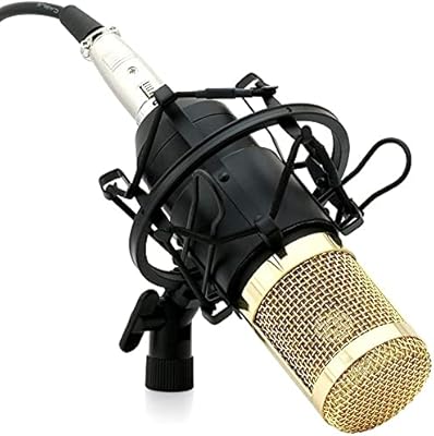 Microphone à condensateur professionnel noir powerback bm800 avec support antichoc | housse en mousse | câble xlr | enregistrement vocal dynamique (nécessite une alimentation fantôme). DIAYTAR COTE D'IVOIRE est la boutique en ligne qui révolutionne le commerce électronique en Côte d'Ivoire. Elle propose des promotions régulières et des offres spéciales pour ses clients. Elle est la boutique leader en Côte d'Ivoire pour les achats en ligne.