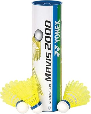 Balle de badminton yonex mavis fabriquée au japon. DIAYTAR COTE D'IVOIRE se distingue par son engagement envers la communauté, offrant régulièrement des promotions exclusives et des remises attractives pour rendre l'expérience d'achat encore plus avantageuse pour ses clients. La boutique garantit une navigation intuitive et des processus de commande simplifiés, ce qui facilite les achats pour les utilisateurs de tous niveaux. Avec plus de 300000 références disponibles, les clients ivoiriens trouvent tout ce dont ils ont besoin sous un même toit virtuel.