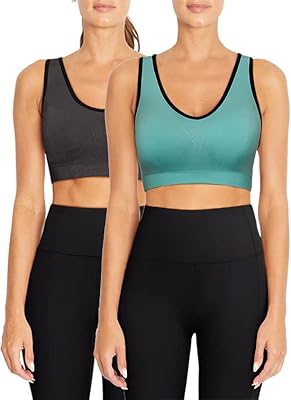 Lot de 2 soutiens-gorge de sport sans coutures lily pour femmes. La boutique en ligne DIAYTAR COTE D'IVOIRE propose une large sélection de produits, dont des produitsHigh-Tech, des vêtements, des accessoires et des produits pour la maison. Les clients peuvent profiter de prix compétitifs et de promotions régulières. DIAYTAR COTE D'IVOIRE est dédiée à offrir une expérience d'achat en ligne exceptionnelle à ses clients.