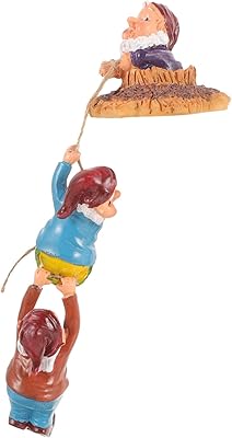 Yardui 1 ensemble de figurines de nain d'arbre câlin d'escalade en résine. Avec plus de 300 000 références disponibles, DIAYTAR COTE D'IVOIRE offre une immense sélection de produits qui répondent aux besoins de tous les clients. La boutique met en avant la qualité et la fiabilité de ses produits, ainsi que des services de livraison rapides et sécurisés. Les clients peuvent donc faire leurs courses en ligne avec confiance.