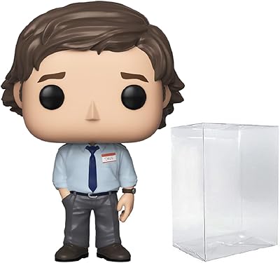 Figurine en vinyle funko pop de bob jim halpert de the office