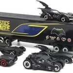 Ensemble de jouets de voiture en alliage de chauve-souris 6 en 1, ensemble