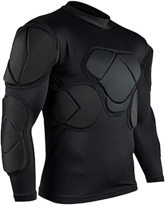 Keye kit d'équipement de protection de football pour hommes, chemise de gardien