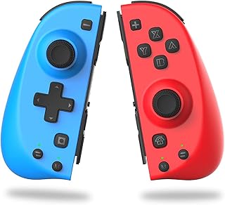 Manette pinjoy joypad c25 pour nintendo switch, remplacement joycon, manette filaire/sans fil, macro