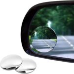 Miroir de voiture universel sans cadre pour angle mort télescope d'inspection