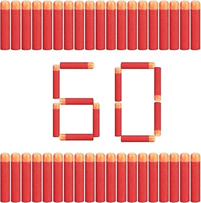 Recharge mahmair mega dart pour la série n-strike mega (60 pièces)