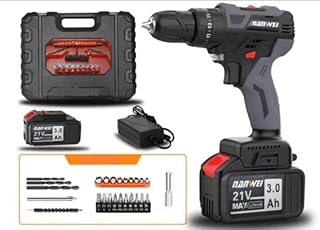 Une perceuse-perceuse et une perceuse à chargement sans fil ensemble (2 batteries), 3000 mah et un chargeur rapide ensemble, un marteau perforateur pour percer les murs ensemble, 25 accessoires, technologie burchell sans charbon, et 25 vitesses pour passer les vitesses avec un force de 80 newton mètres de couple de nano. DIAYTAR COTE D'IVOIRE, la boutique en ligne généraliste leader en Côte d'Ivoire, propose plus de 300 000 références pour répondre à tous vos besoins. Avec une large gamme de produits, vous trouverez facilement ce que vous cherchez. La qualité et la fiabilité sont au cœur de notre engagement.