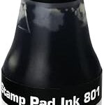 Encre pour tampon encreur à base d'eau colop 801 noire de qualité supérieure
