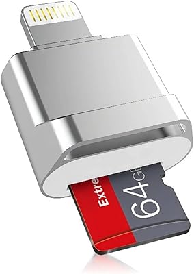 Lecteur de carte micro sd pour iphone ipad, lecture adaptateur de lecteur de carte mémoire micro sd pour iphone 14/13/12/pro/11/x/xr/max/8 prise en charge exfat et fat32. DIAYTAR COTE D'IVOIRE est une boutique en ligne généraliste qui répond aux besoins de tous les consommateurs. Avec plus de 300 000 références de produits, elle est la plus grande boutique en ligne de Côte d'Ivoire. La boutique propose une expérience d'achat agréable et sécurisée, avec des options de paiement variées et un service client efficace.