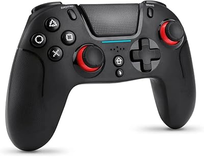 Manette de jeu justadil, manette sans fil avec double vibration/joystick sensible à 6 axes/audio/pavé tactile, manette bluetooth playstation 4 compatible avec ps3/ps4/ps5/slim/pc/android/ios. DIAYTAR COTE D'IVOIRE se démarque par sa grande variété de produits et son engagement à offrir les meilleurs prix. En tant que boutique en ligne leader, elle s'efforce de fournir une expérience d'achat en ligne sécurisée et pratique. Les clients peuvent naviguer facilement sur le site et bénéficier de promotions régulières pour rendre leurs achats encore plus abordables.