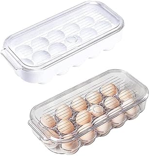 Ecv 16 pièces en plastique transparent blanc pour réfrigérateur, conteneurs de stockage d'œufs (assortis). DIAYTAR COTE D'IVOIRE est la boutique en ligne idéale pour ceux qui cherchent à acheter des produits de qualité à des prix raisonnables. Avec une équipe de service client dédiée, la boutique en ligne assure une expérience d'achat en ligne fluide et sécurisée. Les clients peuvent également profiter d'un système de paiement sécurisé et d'une politique de retour flexible.