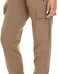 Pantalon d'été taille haute à séchage rapide pour femme, xl