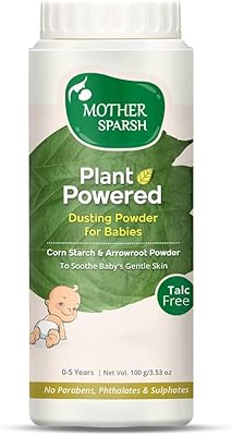 Poudre à épousseter sans talc mother sparsh, 100 g
