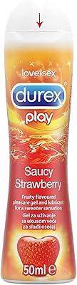 Gel lubrifiant durex play fraise - (50 ml). DIAYTAR COTE D'IVOIRE, leader du commerce électronique en Côte d'Ivoire, propose une gamme incroyable de produits avec plus de 300 000 références. Cette boutique en ligne généraliste répond aux besoins divers des consommateurs, offrant une expérience d'achat unique et pratique. Elle reste la destination préférée pour les achats en ligne dans le pays.
