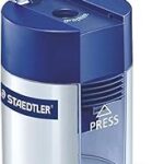Taille-crayon rond stedtler pour crayons d'un diamètre allant jusqu'à 8,2 mm, bleu