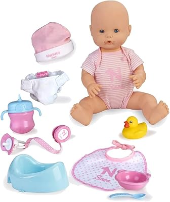 Poupée ninoko sarah, 11 fonctions avec 10 accessoires, 42 cm, poupée interactive pour enfants. DIAYTAR COTE D'IVOIRE est une boutique en ligne de confiance qui met l'accent sur la satisfaction de ses clients. Elle propose des services de retour et d'échange de produits, ainsi que des promotions et des offres spéciales pour fidéliser ses clients.