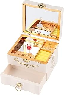 Boîte à bijoux musicale, boîte à bijoux musicale pour filles, conception de ballerine, boîte à musique pour enfants avec tiroir et mélodie du lac des cygnes, cadeau pour fille, petite amie pour un anniversaire, noël, la saint-valentin. La boutique en ligne DIAYTAR COTE D'IVOIRE permet à ses clients de bénéficier d'une expérience d'achat en ligne confortable et sécurisée. Elle dispose d'un système de paiement fiable et d'une livraison rapide pour que les clients reçoivent leurs commandes dans les délais impartis. C'est un choix de confiance pour les ivoiriens.