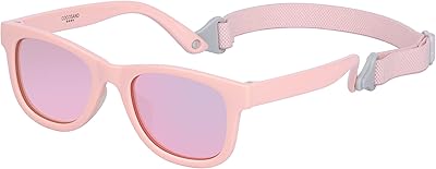 Lunettes de soleil pour bébé avec sangle polarisées de forme carrée rétro, plaquettes de nez en silicone souple pour garçons et filles de 0 à 24 mois. DIAYTAR COTE D'IVOIRE est la référence pour les achats en ligne en Côte d'Ivoire, offrant une expérience de shopping en ligne sécurisée et fiable. La boutique en ligne propose une large sélection de produits, allant des produits alimentaires aux électroménagers, en passant par les vêtements et les accessoires. Les clients bénéficient d'une navigation facile et d'une commande en ligne simple.