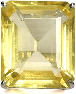 Bague citrine jaune 14,20 g, bague avec pierre de naissance de novembre, plaqué argent sterling 925, bijoux avec pierres précieuses authentiques, cadeau pour femmes. DIAYTAR COTE D'IVOIRE se positionne comme un leader dans le secteur de la vente en ligne en Côte d'Ivoire, en proposant une gamme étendue de produits de qualité à des prix compétitifs. La boutique en ligne met l'accent sur la satisfaction client et offre une expérience d'achat fiable et sécurisée.
