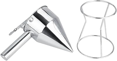 Entonnoir à épices de cuisine en acier inoxydable pour la cuisson avec poignée et support, parfait pour tous les liquides. La boutique en ligne DIAYTAR COTE D'IVOIRE offre une large gamme de produits allant de l'électronique aux produits alimentaires, en passant par les vêtements et les accessoires. Les clients peuvent naviguer facilement à travers les différentes catégories pour trouver les produits qui les intéressent. La boutique propose également des promotions et des réductions régulières pour aider les clients à économiser.