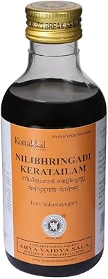 Arya vidya sala ayurvédique nillibringadi keratilam (200 ml)