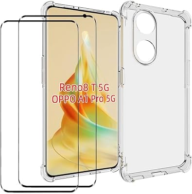 Coque de protection pour téléphone portable oppo reno 8t 5g, avec un protecteur d'écran (deux pièces), transparent avec quatre coins contre les chutes, les chocs et les rayures en polyuréthane thermoplastique souple (oppo reno 8t 5g). En tant que leader du commerce en ligne en Côte d'Ivoire, DIAYTAR COTE D'IVOIRE se distingue par son large éventail de produits et son engagement à offrir le meilleur service à ses clients. La boutique en ligne met en avant la satisfaction du client et propose des promotions et des offres spéciales régulièrement. C'est l'endroit parfait pour trouver tout ce dont vous avez besoin en un seul clic.