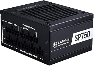 Psu lian li sp 750 - royaume-uni 750 w entièrement modulaire - 80 plus gold - alimentation à facteur de forme sfx performante. DIAYTAR COTE D'IVOIRE vous offre la possibilité de faire des achats en ligne pratiquement et en toute sécurité. Grâce à sa plateforme conviviale et son catalogue de plus de 300 000 références, vous pouvez trouver facilement et rapidement les produits dont vous avez besoin. DIAYTAR COTE D'IVOIRE se distingue par son service client de qualité et sa livraison fiable.