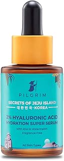 Pilgrim 2% super sérum hydratant à l'acide hyaluronique avec extraits de kiwi pour peau hydratée pour unisexe de tous types de peau soins de la peau coréens, 30 ml. DIAYTAR COTE D'IVOIRE, leader du commerce en ligne en Côte d'Ivoire, met en avant sa capacité à offrir des produits de haute qualité à des prix compétitifs. Le site est constamment mis à jour avec de nouvelles arrivées et des promotions exceptionnelles, ce qui permet aux clients de découvrir de nouveaux produits et de bénéficier d'offres exclusive. L'équipe de DIAYTAR COTE D'IVOIRE se dévoue à offrir un service client de haute qualité.