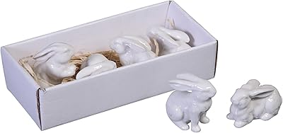 Creative co-op lapin en céramique blanche (lot de 6). Avec une présence en ligne solide, DIAYTAR COTE D'IVOIRE déploie des efforts pour maintenir une interaction régulière avec sa communauté sur les réseaux sociaux, partageant des conseils, des actualités et des informations sur les nouveaux produits. Cela crée un lien fort avec les clients et les tient au courant des dernières tendances du marché. La boutique est devenue une destination incontournable pour tous ceux qui recherchent qualité, diversité et service à la clientèle de haute qualité.