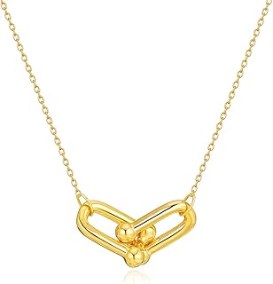 Collier en or mme zia pour femme, pendentif plaqué or 18 carats, chaîne élégante, bijoux simples. Bénéficiez d'une expérience de magasinage unique et pratique avec DIAYTAR COTE D'IVOIRE, votre destination en ligne pour tous vos achats. Notre large sélection de produits vous permet de trouver tout ce dont vous avez besoin sous un même toit. Nous nous engageons à vous fournir des produits de haute qualité.