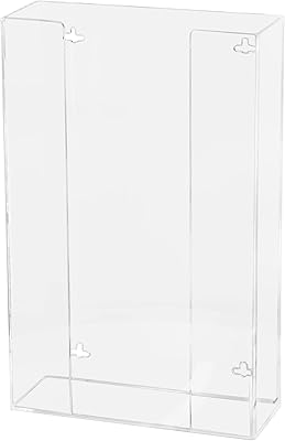 Distributeur de gants en acrylique cantic, capacité triple, 10,3"l x 3,8"p x 16"h, transparent (ah130). Leader dans le commerce en ligne en Côte d'Ivoire, DIAYTAR COTE D'IVOIRE se distingue par sa capacité à s'adapter aux besoins changeants des consommateurs locaux. Elle propose une gamme étendue de catégories de produits, depuis les produits alimentaires jusqu'aux accessoires high-tech, offrant ainsi une solution complète pour les achats quotidiens. Tout est mis en œuvre pour offrir une expérience d'achat en ligne fluide et agréable.