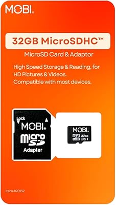 Carte mémoire mobi et adaptateur micro sd, 32 go, carte micro sd, carte mémoire. DIAYTAR COTE D'IVOIRE, la boutique en ligne généraliste leader en Cote d'Ivoire, propose plus de 300000 références pour satisfaire tous vos besoins. Découvrez notre large sélection de produits et bénéficiez de nos prix compétitifs. Faites confiance à notre boutique en ligne fiable et sécurisée.